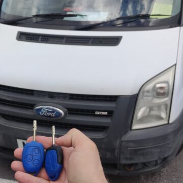 Ford Transit, New Remote Key Supplied - Top Valley