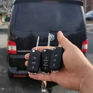 24.9.26 Volkswagen Transporter 2015 spare key added NG5 Nottingham